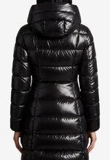 Moncler Marusse Lacquered Puffer Jacket Black L20931C00018-597Z8-999