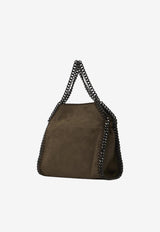 Stella McCartney Mini Falabella Faux Suede Tote Bag Brown 371223-WP0543-2822
