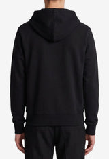 AMI PARIS Ami De Coeur Zip-Up Hoodie Black HSW765-730-045