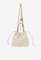 Chloé Mini Icons Chain Shoulder Bag with Charms Beige CH26SP126R1220S_Cloudy Cream_70440746