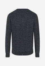 Polo Ralph Lauren V-neck Wool Sweater Gray 710941105003_DARKGRANITEHTHR_70231654