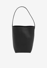 The Row Medium Park N/S Tote Bag Black W1313-L129-BLK