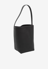 The Row Medium Park N/S Tote Bag Black W1313-L129-BLK
