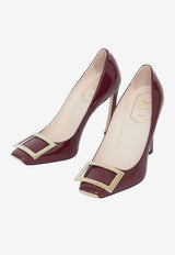 Roger Vivier Belle Vivier 100 Patent Leather Pumps Bordeaux RVW40115280-D1P-R816