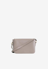 Celine Teen Triomphe Crossbody Bag Gray 188423BF410BL_PEBBLE_70101907