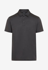 Silk Blend Polo T-shirt