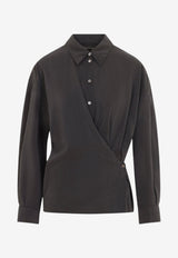 Twisted Silk Shirt