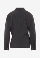 Twisted Silk Shirt