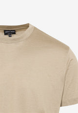 Crewneck Silk T-shirt