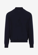 Cashmere Knit Polo Sweater