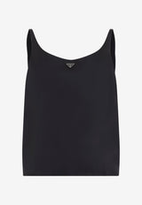 Triangle Logo Re-Nylon Tank Top