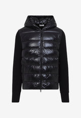 Glossy Quilted Cardigan Jacket