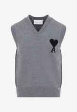 Ami De Coeur Wool Knit Sweater Vest