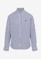Ami De Coeur Long-Sleeved Stripe Shirt