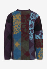 Matadi Patchwork Knit Sweater