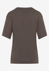 Ribbed Crewneck T-shirt