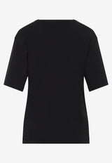 Ribbed Crewneck T-shirt