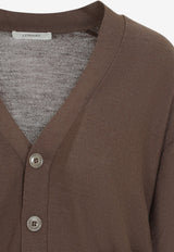 Relaxed Twisted Asymmetric Cardigan