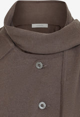Asymmetric Scarf Knit Top