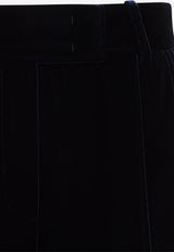 Tailored Velvet Pants