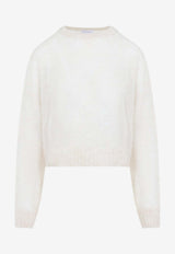 Open Knit Sheer Sweater