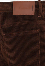 Flared Corduroy Pants