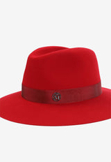 Henrietta Wool Felt Fedora Hat