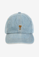 Ami De Coeur Washed Denim Cap