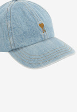 Ami De Coeur Washed Denim Cap