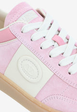 Upvillage Suede Logo Sneakers