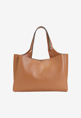 Medium Shoulder Bag in Hammered Leather