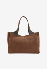 Medium Suede Shoulder Bag