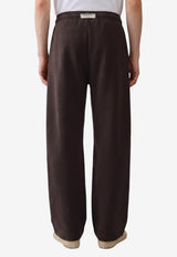 Jacquemus Corso Track Pants Brown PAU00286-AJ00325-881