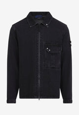 Washed Denim Overshirt