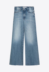 MOTHER The Hustler Roller Fray Wide Jeans Blue 10777-259CO/P_MOTH-ICO