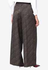 Dries Van Noten Striped Tailored Pants Multicolor 109032113_DRVNO-605