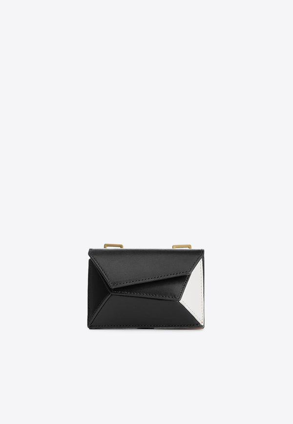 Mlouye Mini Naomi Calf Leather Wallet Black 11-002-088BLACK