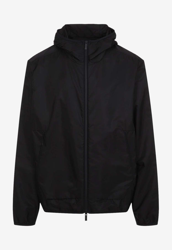 Granier Logo Print Zip-Up Jacket