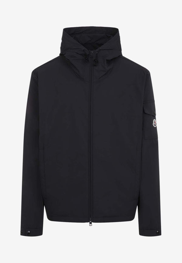 Sassiere Logo Patch Zip-Up Jacket