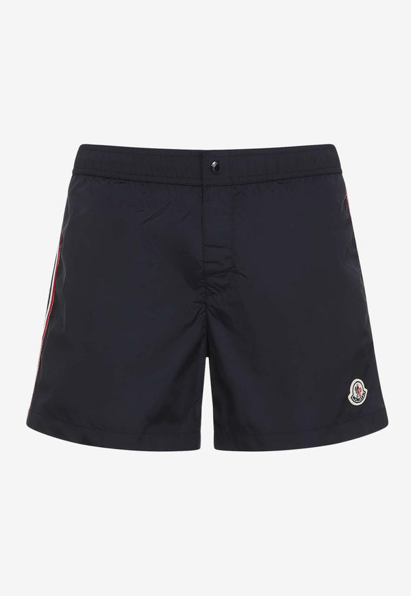 Logo Patch Swim Shorts