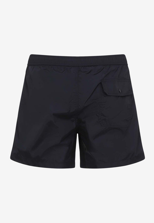 Logo Patch Swim Shorts