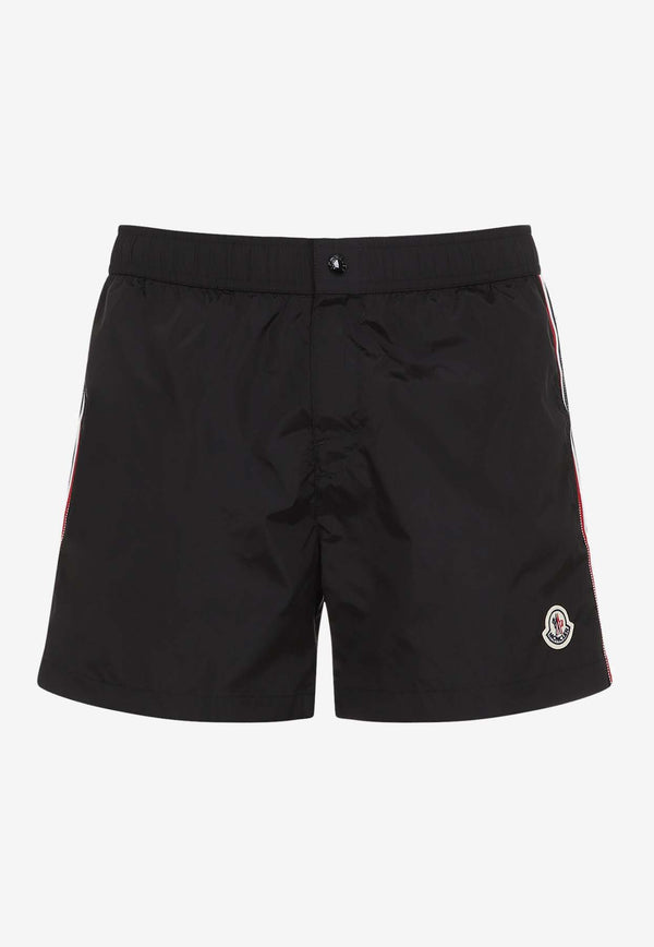 Logo Patch Swim Shorts