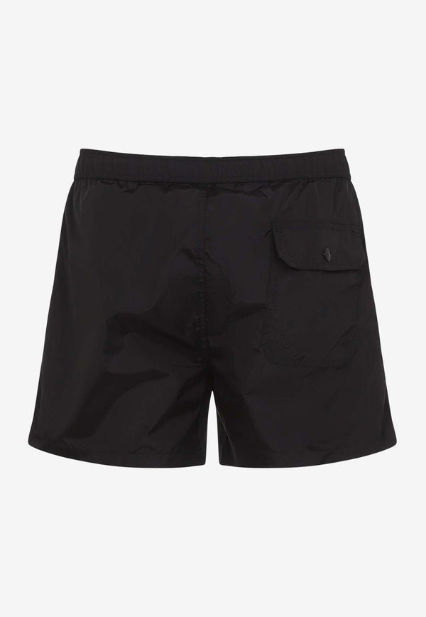 Logo Patch Swim Shorts