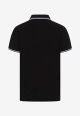 Logo Patch Polo T-shirt