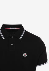 Logo Patch Polo T-shirt