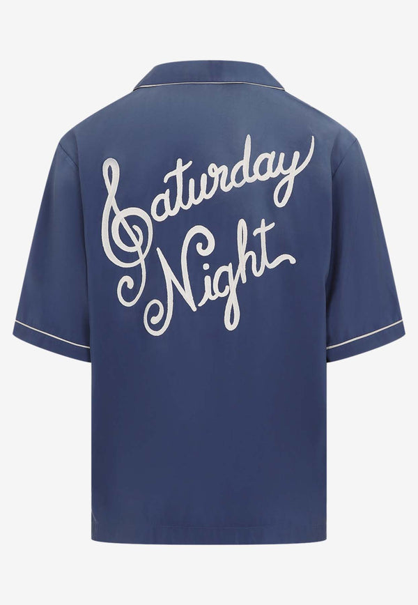 Saturday Night Camp Short-Sleeved Shirt