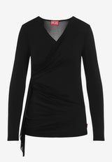 توب تي-كريسي طويل الأكمام