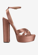 Sundace 140 Satin Platform Sandals