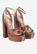 Sundace 140 Satin Platform Sandals