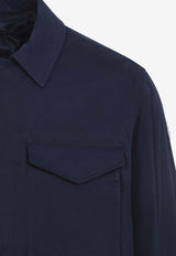 Roquille Logo Patch Shirt Jacket